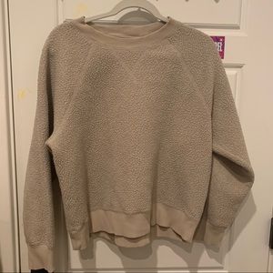 Everlane ReNew Fleece Raglan Sweatshirt - Oatmeal